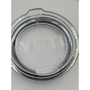 YETI Rambler Tumbler Replacement Lid Clear Splash Resistant